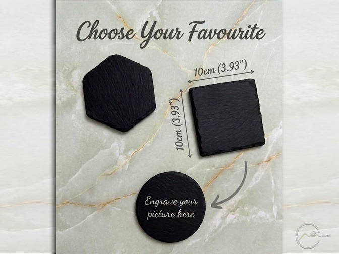 Coaster shape options